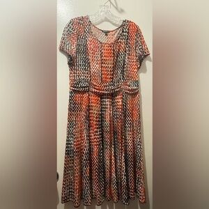 Sami & Jo Petite Multicolor Patterned Dress